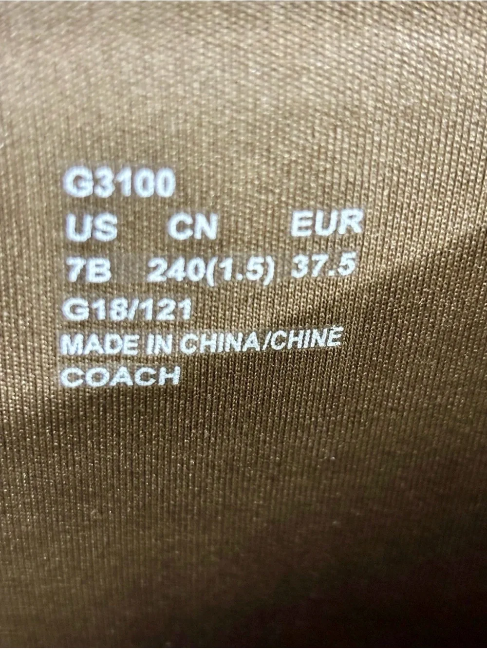 Coach Signature Rubber Rain Boots Tan Dark Brown Floral Pink Size 7B Worn Once.